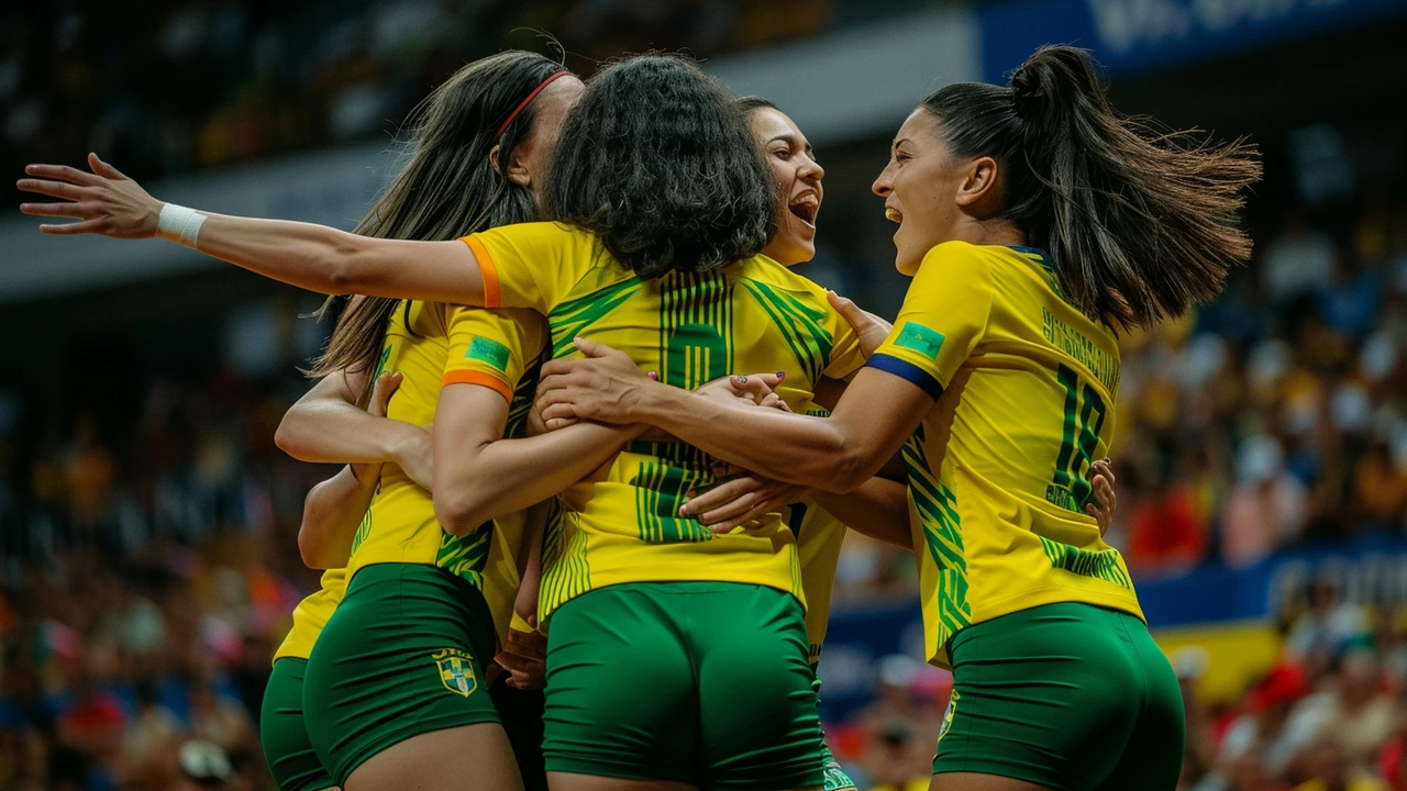 Brasil Domina e Vence Tailândia por 3 a 0 na Liga das Nações de Vôlei Feminino