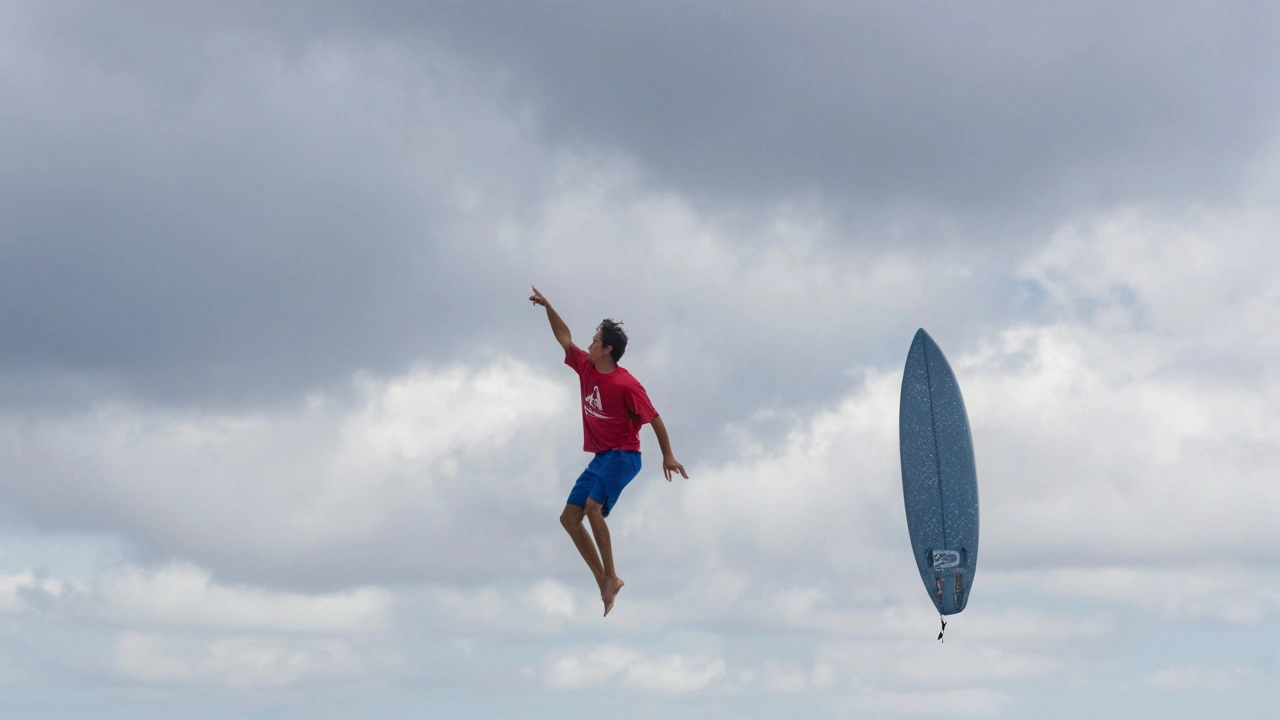 Rival de Gabriel Medina Publica Foto Similar à Viral do Brasileiro: Vamos Com Tudo