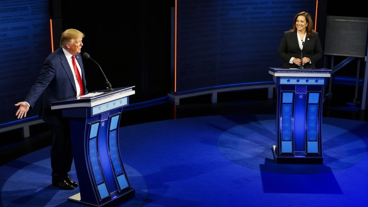 Kamala Harris e Donald Trump se enfrentam em debate decisivo antes da eleição nos EUA