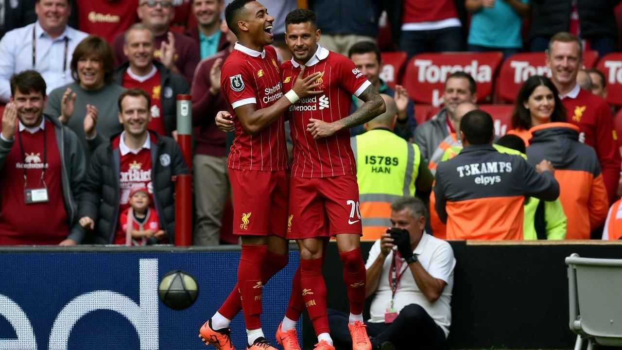 Liverpool Brilha e Lidera Premier League Após Goleada Sobre Bournemouth